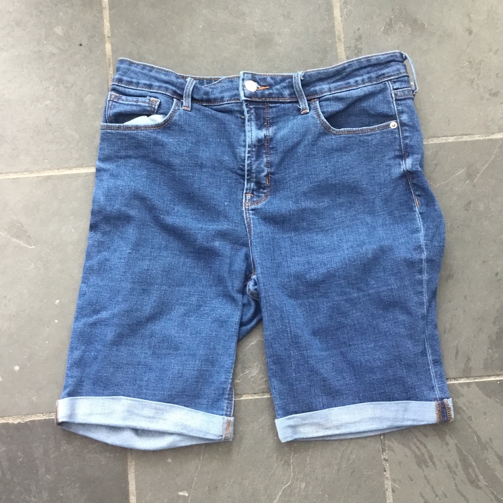 Old Navy Bermuda Jean Shorts
